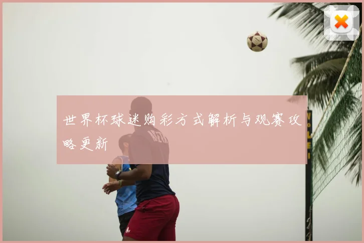 世界杯球迷购彩方式解析与观赛攻略更新