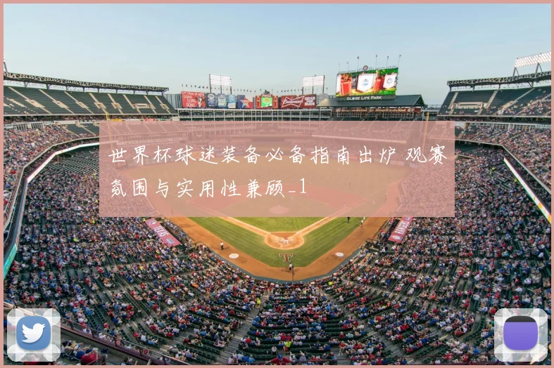 世界杯球迷装备必备指南出炉 观赛氛围与实用性兼顾_1